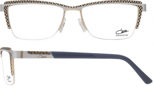 Cazal Cazal 4235 Eyeglasses, 004 - Blue-Silver-Gold
