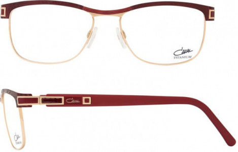 Cazal Cazal 4237 Eyeglasses, 004 - Burgundy-Gold