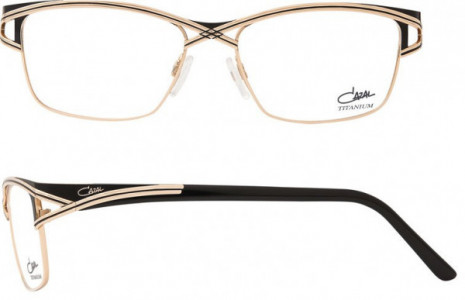 Cazal Cazal 4238 Eyeglasses, 001 - Black-Gold