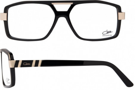 Cazal Cazal 6012 Eyeglasses, 001 Black-Gold
