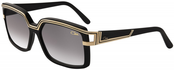 Cazal Cazal 8033 Sunglasses, 001 - Black-Gold/Grey Gradient Lenses