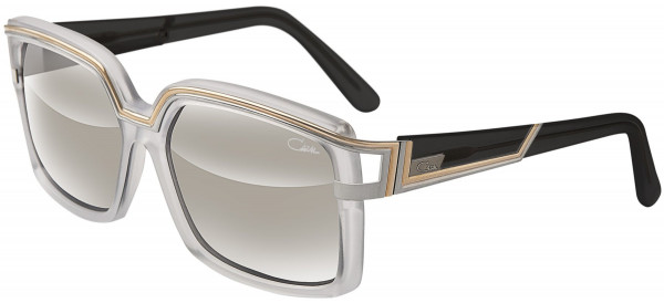 Cazal Cazal 8033 Sunglasses, 002 - Crystal-Gold/Silver Mirror Lenses