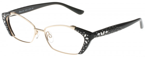 Diva Diva 5454 Eyeglasses, BLACK-GOLD (97A)
