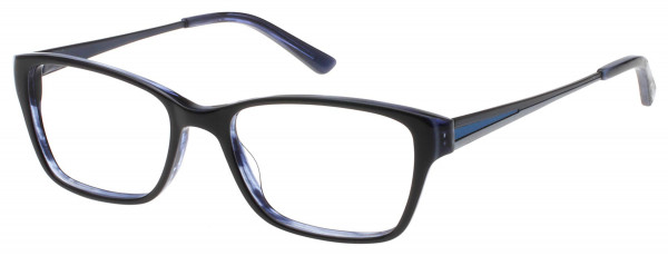 Exces Exces 3131 Eyeglasses, NAVY BLUE-SILVER (204)