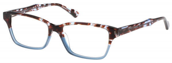 Exces Exces 3132 Eyeglasses, BLUE MOTTLED-FADE (106)