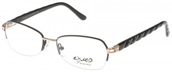 Exces Exces Princess 134 Eyeglasses, BLACK-GOLD (201)