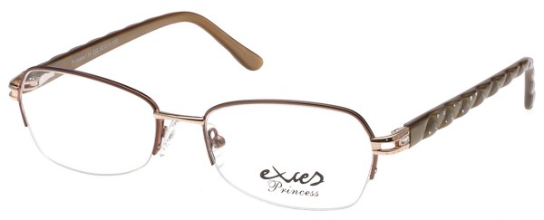 Exces Exces Princess 134 Eyeglasses, BROWN-GOLD (202)