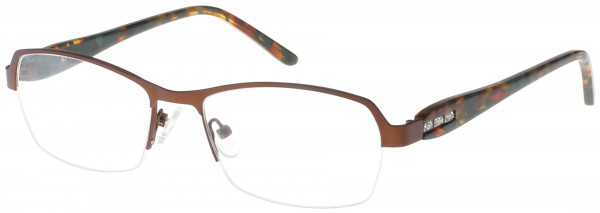 Exces Exces Princess 141 Eyeglasses, BROWN-GREEN MOTTLED (128)