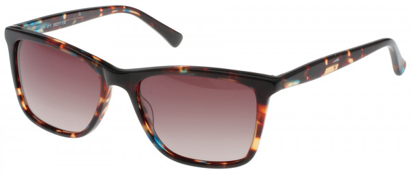 Exces Exces Ava Sunglasses, TORTOISE-BLUE/BROWN GRADIENT LENSES (217)