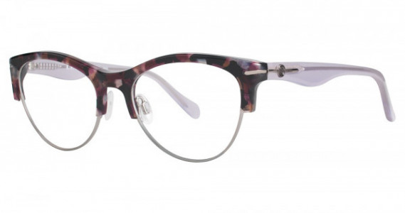 MaxStudio.com Leon Max 4035 Eyeglasses, 284 Brn Lilac Multi