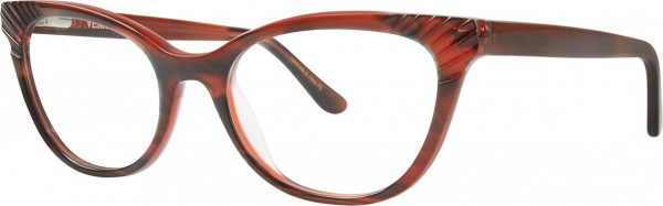Vera Wang V392 Eyeglasses, Cabernet