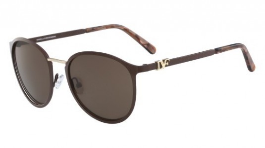 Diane Von Furstenberg DVF121S PAIGE Sunglasses, (210) BROWN