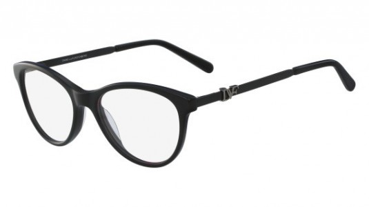 Diane Von Furstenberg DVF5090 Eyeglasses, (001) BLACK