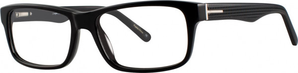 Comfort Flex Damon Eyeglasses, Black