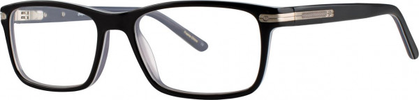 Comfort Flex Garrett Eyeglasses, Black