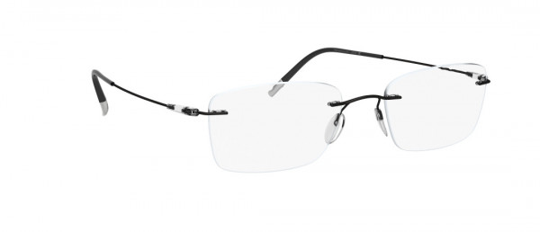 Silhouette Dynamics Colorwave AV Eyeglasses, 9140 Black / Clear