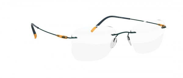 Silhouette Dynamics Colorwave bf Eyeglasses, 5040 Teal / Pineapple