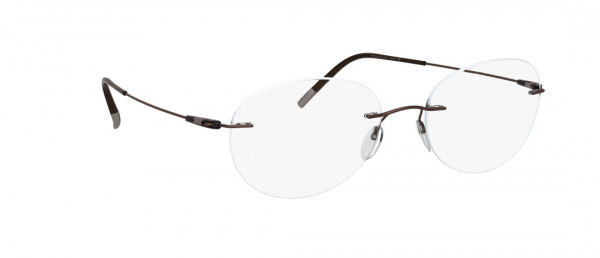 Silhouette Dynamics Colorwave BI Eyeglasses, 6040 Khaki / Brown