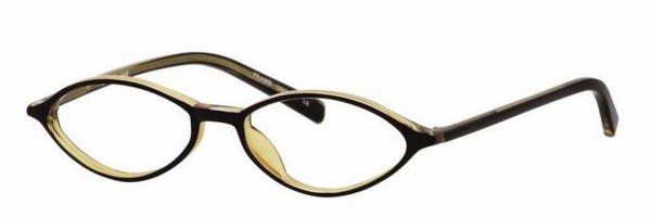 Gallery JAMIE Eyeglasses, Black/Yellow