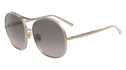Chloé CE128S Sunglasses, (767) GOLD/BROWN PEACH