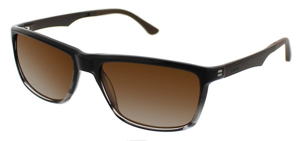 IZOD 770 Sunglasses, Black Fade
