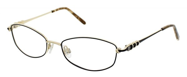 Jessica McClintock JMC 4024 Eyeglasses, Black