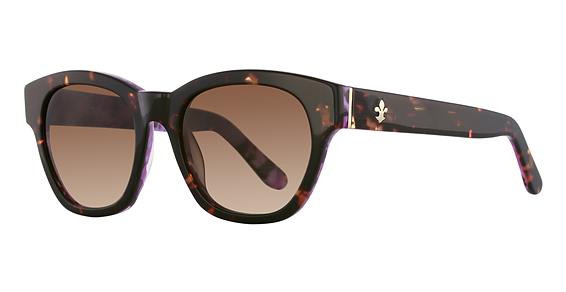 Romeo Gigli RGS7507 Sunglasses, Purple/Tortoise