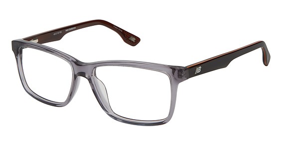 New Balance NBK 123 Eyeglasses, 2 Grey