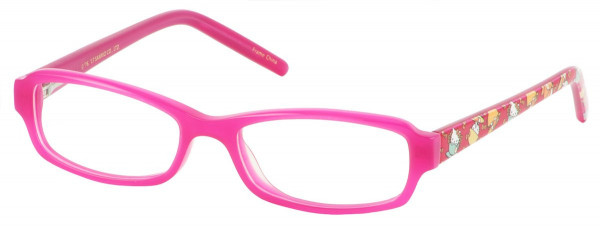 Hello Kitty HK 283 Eyeglasses, 1-RASPBERRY