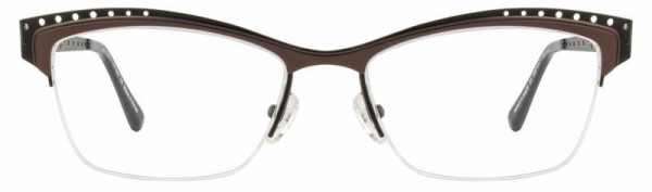 Cote D'Azur Boutique-214 Eyeglasses, 1 - Bronze / Black
