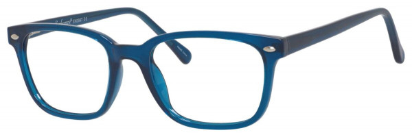 Enhance EN3997 Eyeglasses, Shiny Indigo