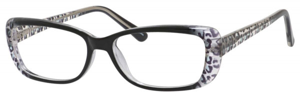 Enhance EN4001 Eyeglasses, Black/Leopard