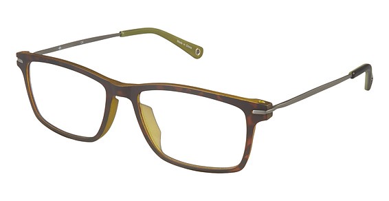 Sperry Top-Sider Sachuest Eyeglasses, C02 Tort/Trans Oliv