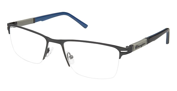 Champion 2021 Eyeglasses, C01 Black-Blue