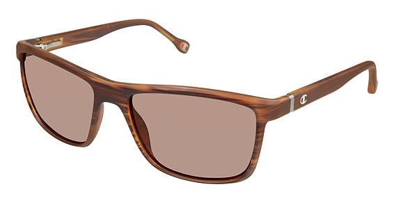 Champion 6032 Sunglasses, C02 Brown Tort (Brown)