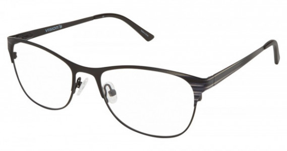 Vision's Vision's 240 Eyeglasses, C01 Matte Black