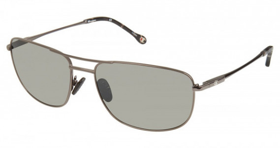 Champion 6038 Sunglasses, C02 Dark Gunmetal (Silver Flash)