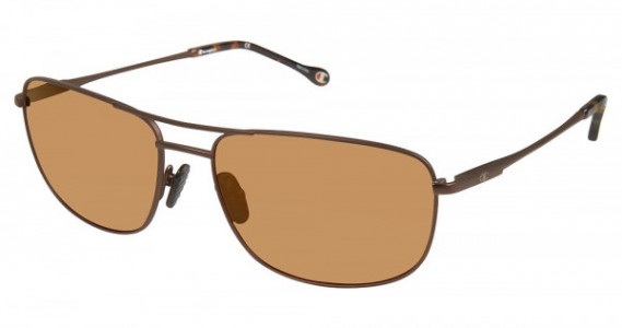 Champion 6038 Sunglasses, C03 Dark Brown (Bronze Flash)
