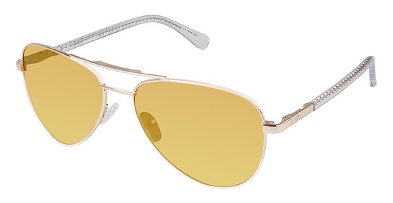 Sperry Top-Sider Warwick Sunglasses, C01 Shiny Gold (Light Gold Mirror)