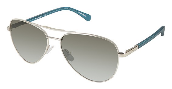Sperry Top-Sider Warwick Sunglasses, C02 Shiny Silver (Silver Mirror)