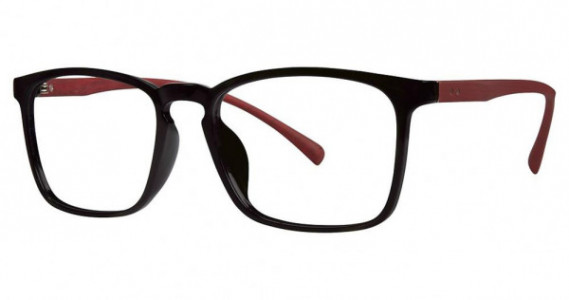 Giovani di Venezia Owen Eyeglasses, black/brick