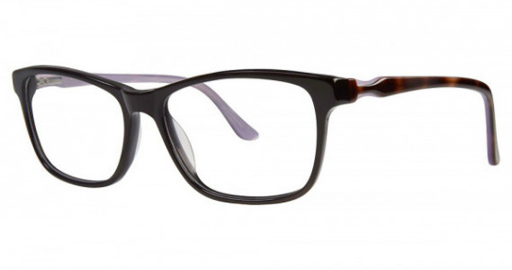 Genevieve CONSTANT Eyeglasses, Black/Tortoise/Lilac