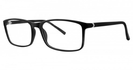 Big Mens Eyewear Club BIG WAVE Eyeglasses, Black Matte/Grey