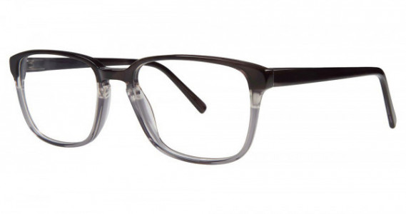 Big Mens Eyewear Club BIG BOLT Eyeglasses, Black Fade
