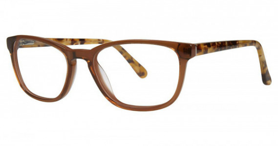 Genevieve DEMAND Eyeglasses, Brown Tortoise