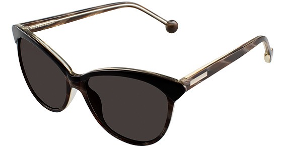 Jonathan Adler CARACAS Sunglasses, Black