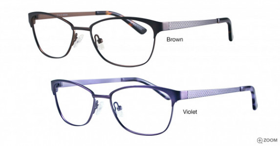 Bulova Trinity Eyeglasses, Violet