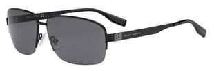 HUGO BOSS Black Boss 0619/F/S Sunglasses, 0Q7X(SP) Matte Brown