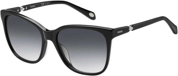 Fossil FOS 2047/S Sunglasses, 029A Shiny Black