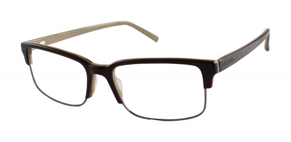Ted Baker B347 Eyeglasses, Burgundy Brown (BUR)